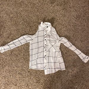 Button up plaid H&M shirt